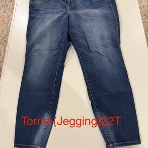 Torrid Women's Dark Blue Jeggings